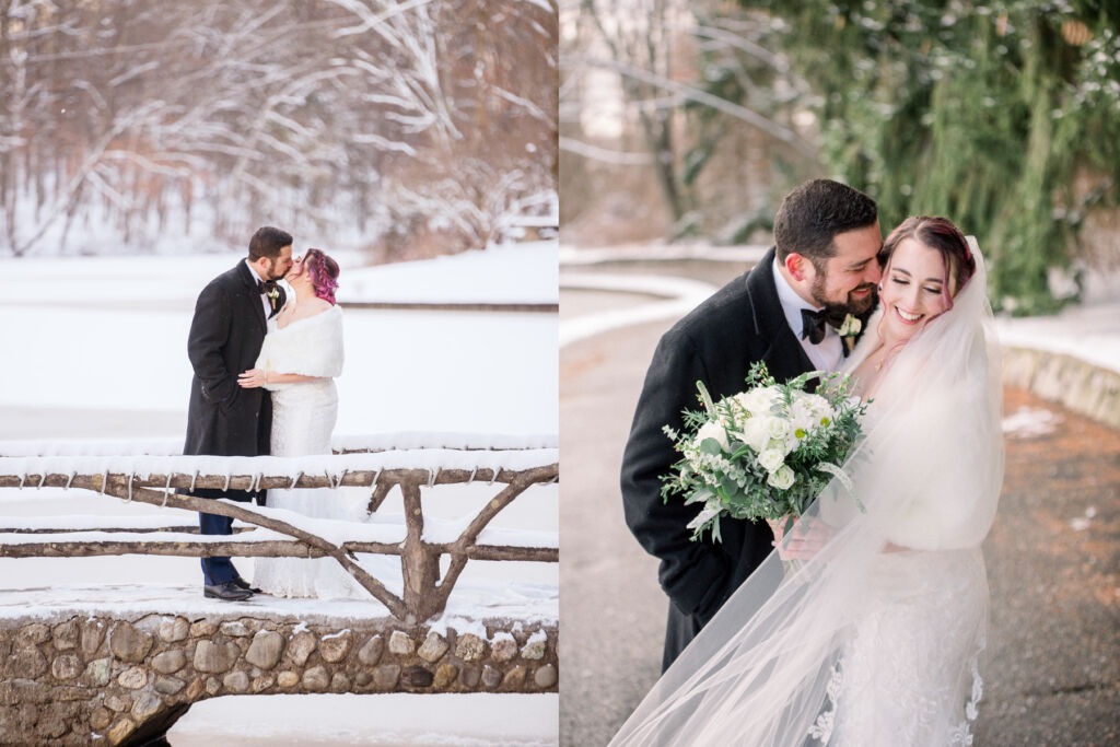 Rustic Winter Wedding, New Jersey Winter Wedding, New York Area Winter Wedding,