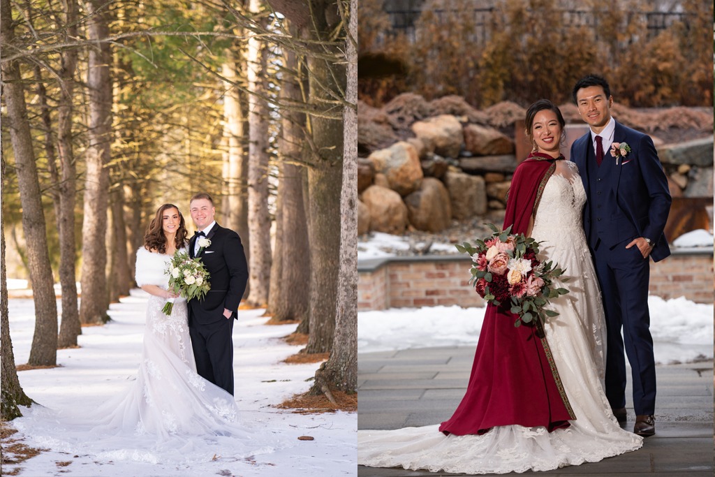 Rustic Winter Wedding, New Jersey Winter Wedding, New York Area Winter Wedding,